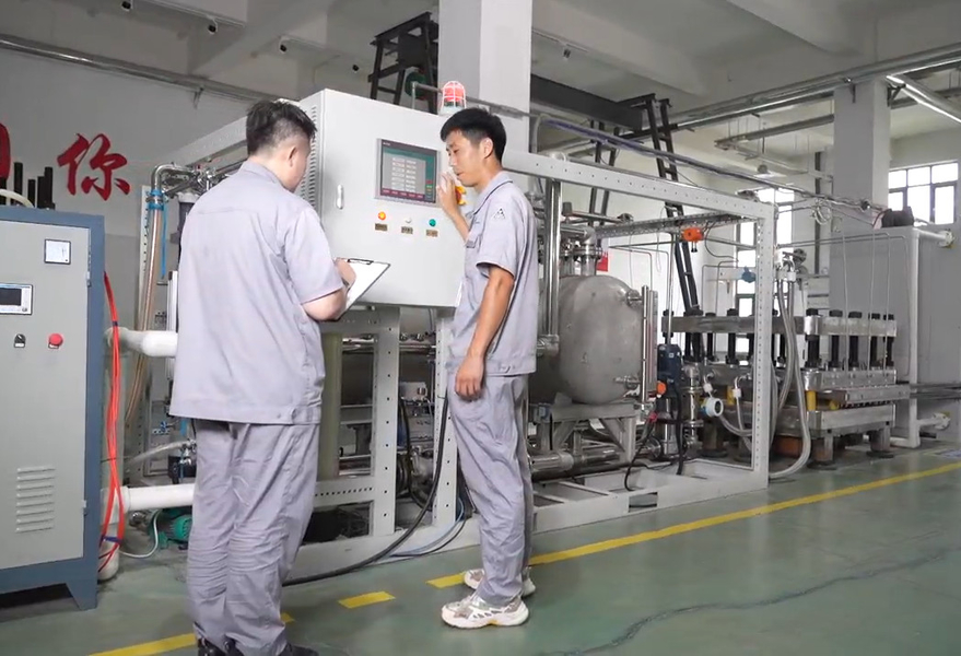 Shandong Saikesaisi Hydrogen Energy Co., Ltd 제조업체의 생산 라인