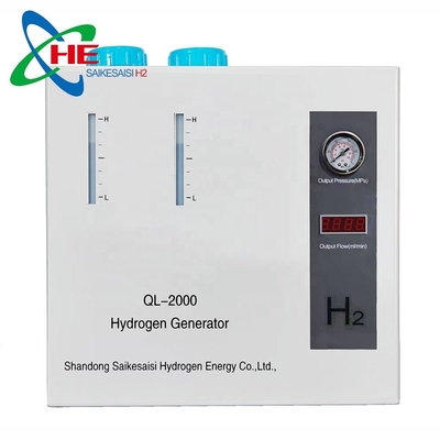 주문 QL-2000 AC 220V/110V 50-60Hz 실험실 H2 수소 물 발전기 SPM/PEM 35KG 온라인 제조